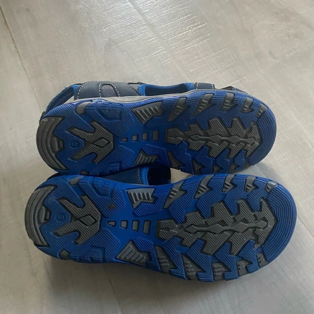 Eddie Bauer Boys Blue gray Sandals size 3